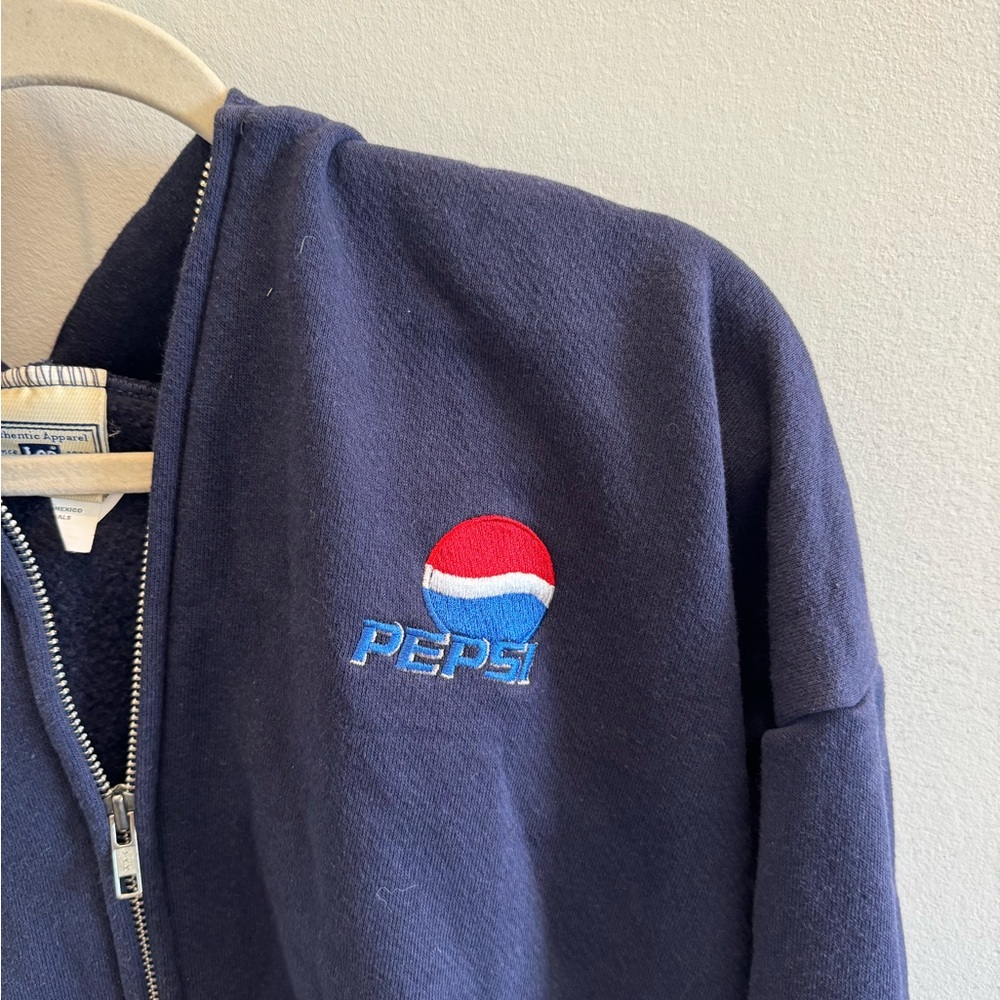 Thrifted Vintage Pepsi Zip Up